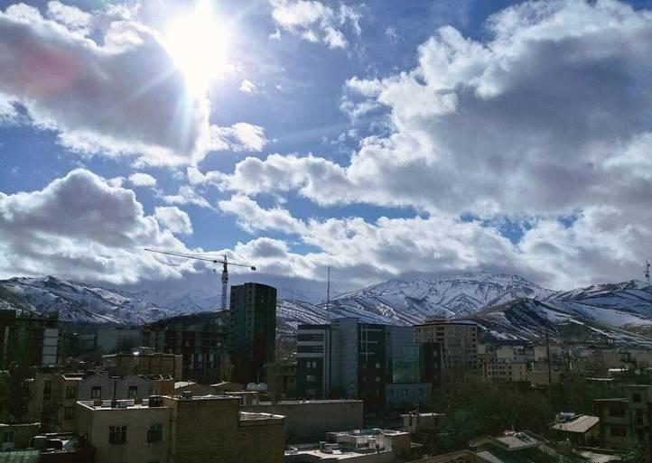 باران رد پای آلودگی را شست
